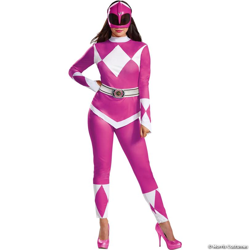 Women's Mighty Morphin Power Rangers Deluxe Pink Ranger Costume
