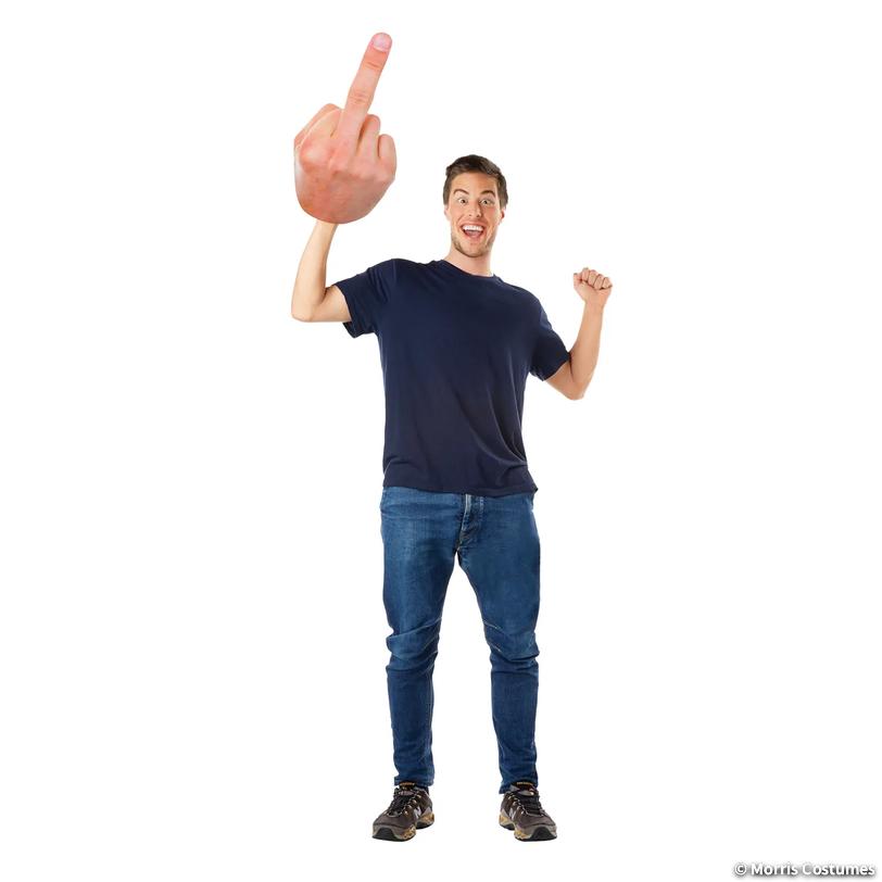The Middle Finger Hand Sign