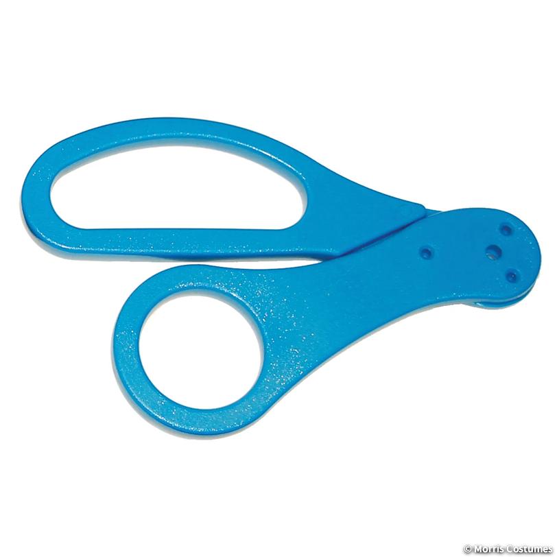 Ribbon Cutting Scissors- Handle Only- Blue