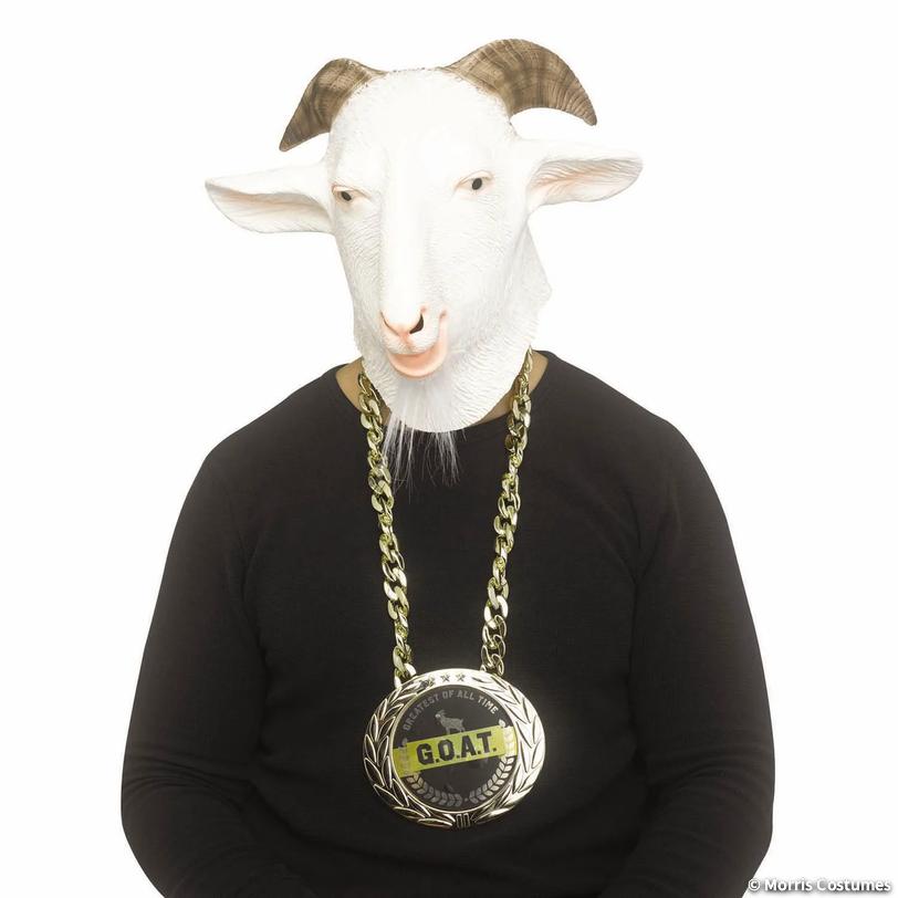 G.O.A.T. Mask & Medallion Costume Accessory Kit